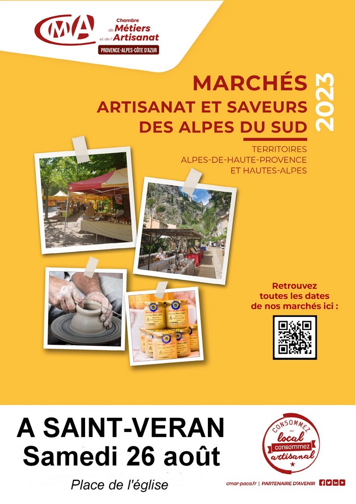 Affiche artisans sans vitrine